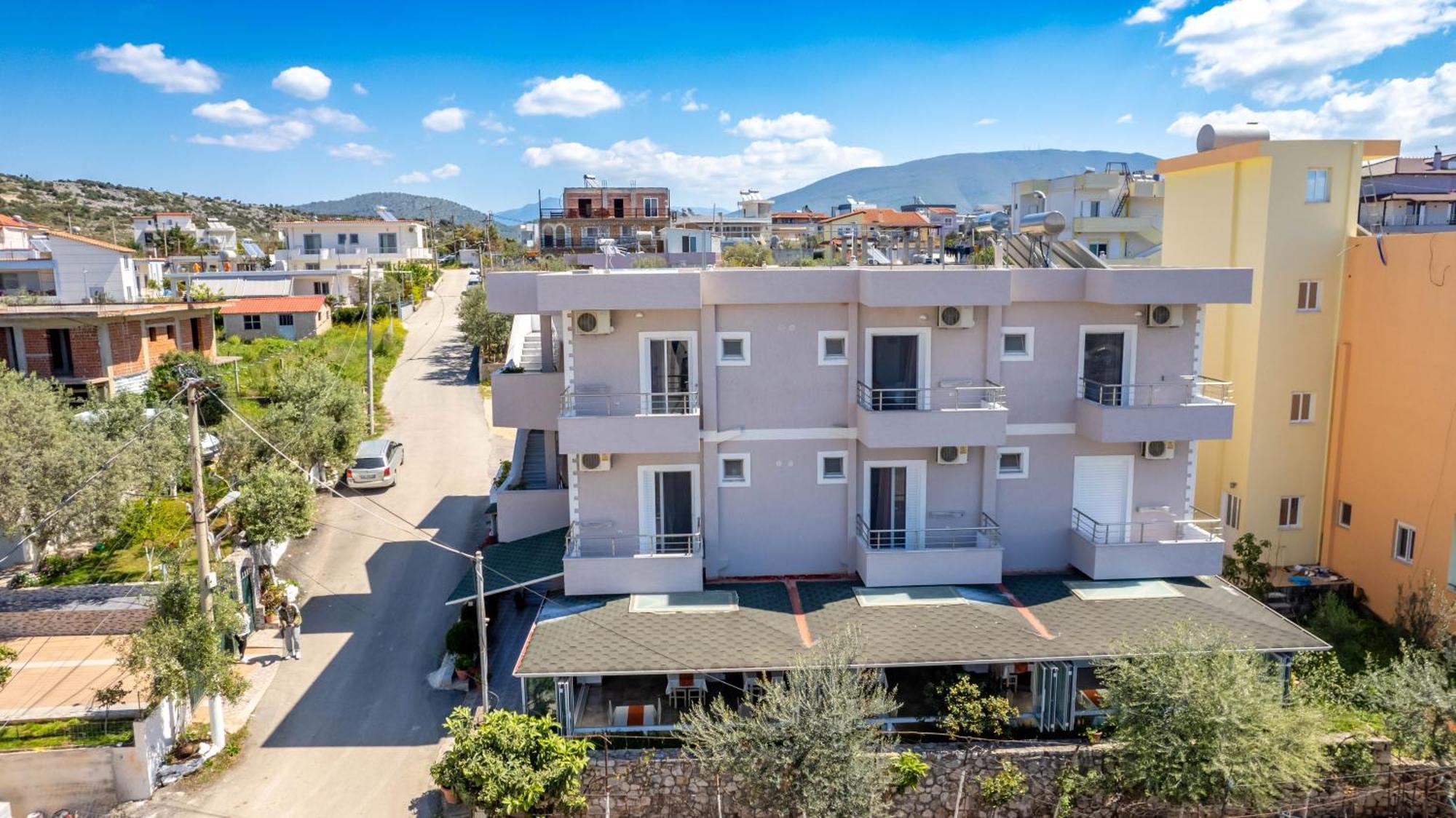 Aleksander Aparthotel Ksamil Exterior foto